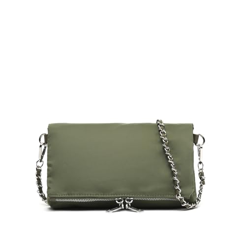MISAKO Laurite bolso bandolera pequeño en nylon Mujer - Laurite Verde 13x22x4cm