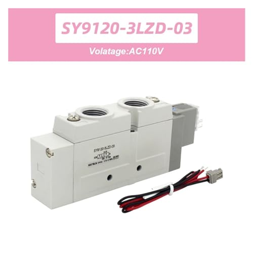 Vanne d'automatisation pilote interne SY9120-3LZD-03 5/2 - 3