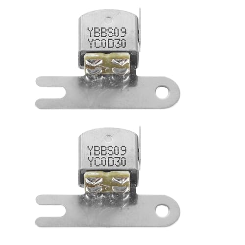 Didiseaon Lot de 2 Têtes de Lecture Magnétique Stéréo Double Canal en Métal pour Magnétophone à Cassettes Accessoires Pièces Détachées Universelles Compatibles Lecteur Audio Cassette