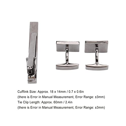 Set manchetknoop dasspelden voor heren Galvanisch proces - Image 8