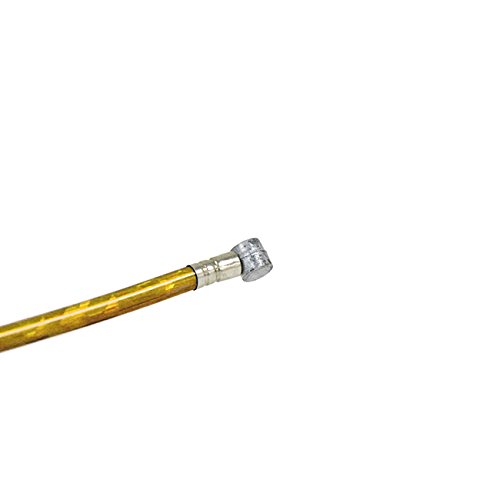 Image of 59 inch Clutch Cable Line and 51 inch Gas Throttle Cable for 2 Stroke 49cc 50cc 60cc 80cc 100cc Motorized Bicycle Push Bike Parts yellow