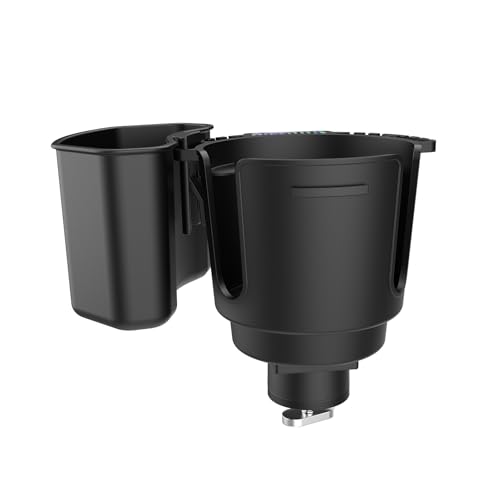 1001 Multi-Functional Kayak Cup Holder with Tool Storage Box, Track Mount Non-Slip Design, Durable Lure Holding Tool Storage Boat Cup Holder Gear Organizer for Kayaking and Fishing