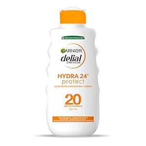 Garnier Delial zonnebrandcrème voor volwassenen Hydraterende beschermende melk Ip20-200 ml