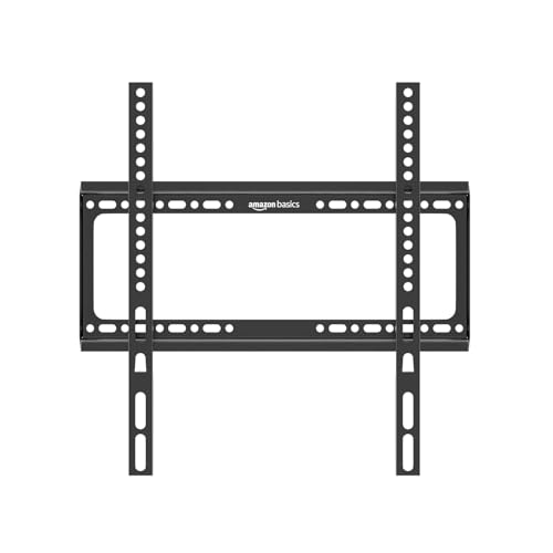 Amazon Basics Super Heavy Duty TV Wall Mount for 26 to 63 inch TVs | Universal Compatibility | Heavy Duty Steel Build | Sleek Fixed Positioning | Low Profile Design | Easy Installation (Black) (B0CX5DSZF8) Amazon Price History, Amazon Price Tracker
