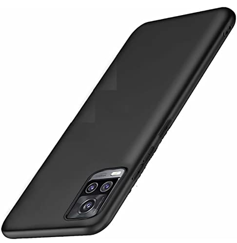 Image of Mobile Back Cover Case for Vivo V20 Pro (Silicone Case|CameraProtection|Black SC1510)