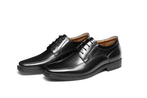 Mens Leather Formal Oxford Lace up Dress Shoes2
