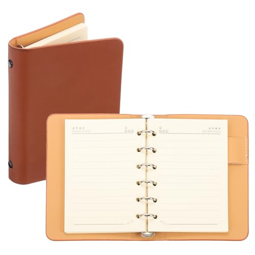 PATIKIL 6�����O�o�C���_�[�J�o�[�AA7���U�[�m�[�g�u�b�N�o�C���_�[�~�j���t�B���\�ȃ��[�Y���[�t�p�[�\�i���v�����i�[�A50���̃��C���y�[�p�[�t���A���F