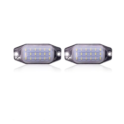 Luz de matrícula LED para Toyota Land Cruiser Prado 2010-2016 12V Lámpara impermeable