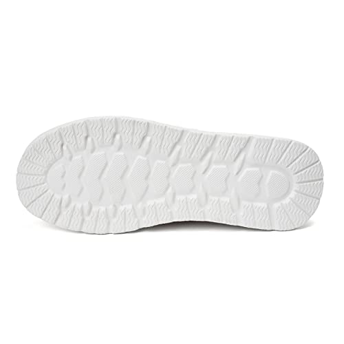 Women's Slip On Loafer Shoes Canvas Low Top Fashion Sneakers Casual Flat Comfortable Walking Shoes Flax Grey 09 #TOP4