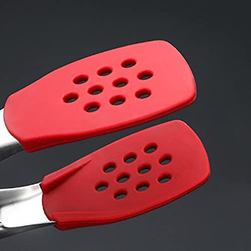 Kochzange Küchenzange, mit Silikon zum Braten, Kochen, Grillbrot, Größe: 25,8 cm, einfach und bequem zu reinigen