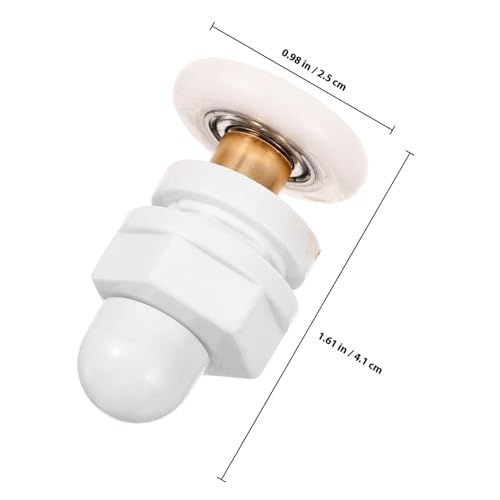 Rodillos para Puertas de Ducha Silenciosos de Nylon y Metal 3