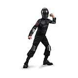 Snake Eyes Costume Boys Kids Cosplay G.I. Joe:The Rise of Cobra Jumpsuit Headgear Outfit 4-10 T (Large)