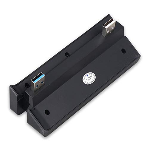 Hub USB 4 em 1 super de alta velocidade adequado para Sony PlayStation 4 Slim PS4 Slim Console Preto