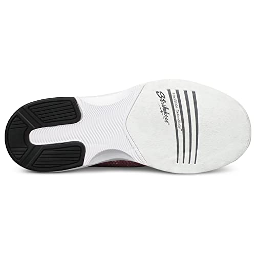 Image of KR Strikeforce The Maui Womens Athletic Style Bowling Shoe with a #8 Slide Pad on Both Shoes for Right or Left Handed Bowlers