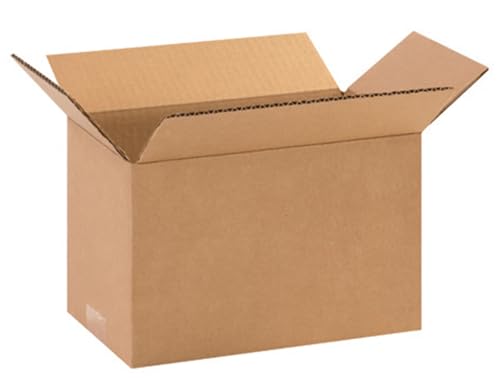 Image of Secure Seal - 10x6x6 Pack of 25 Corrugated Cardboard Packing Shipping Mailing Moving Carton Boxes