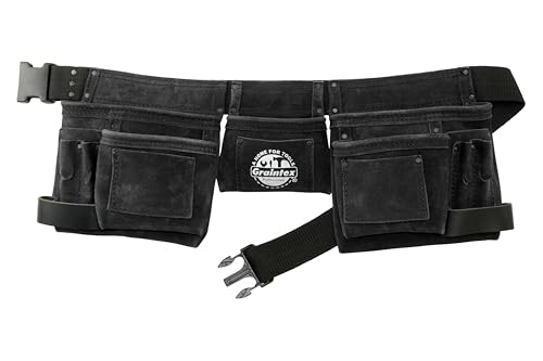 Graintex DS2312 11�|�P�b�g�u���b�N�J���[�X�G�[�h���U�[�c�[���x���g/�c�[���o�b�O/��ƃG�v���� �n���}�[���[�v2�� ���߉\�x���g|�H��/��H/����/�΍p�{�[�h/�d�C�H���m/�K�[�f�j���O/DIY