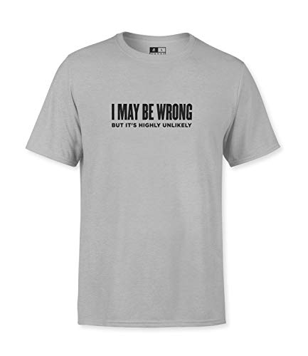 T-shirt XXL pour homme coupe ample gris vêtement humour