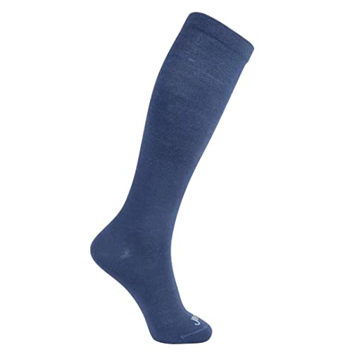 ja vie Lightweight Merino Wool Comfy Compression Socks Graduated 15-20mmHg Knee High Stockings for Women & Men Running