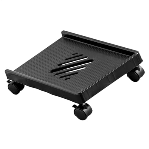 Soporte para CPU, soporte para PC, torre de ordenador con soporte para torre de CPU Casters, torre de ordenador, torre de ordenador, soporte para PC, soporte para CPU y PC