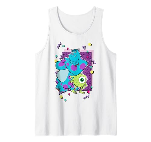 Disney Pixar Monsters Inc. Mike and Sully 90's Style Tank Top
