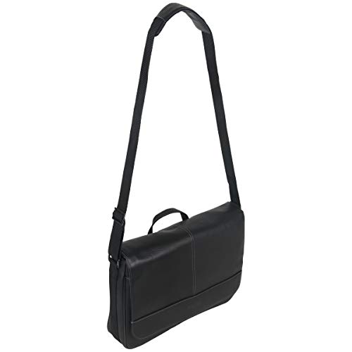 image for KENNETH COLE REACTION Risky Business Messenger Full-Grain Colombian Le