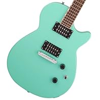 Solidbody Electric Guitar with Mahogany Body 2 Humbucking Pickups - Sea Foam Green Laurel Fingerboard Mahogany Neck