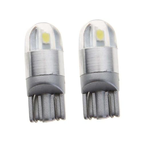 UKCOCO 12 piezas Bombillas LED Blancas para Coche Luces de Posición y Freno Energía y Duración Paquete para Iluminación Automotriz