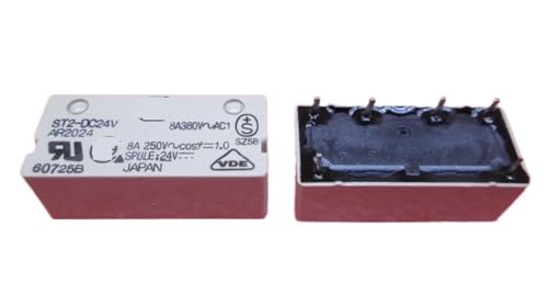Relay ST2-DC24V 24V miniature pour circuit imprime lot de 5 pieces
