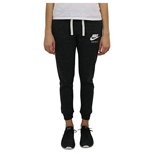 Nike NSW VNTG Pantalón, Mujer, Negro/Vela, L
