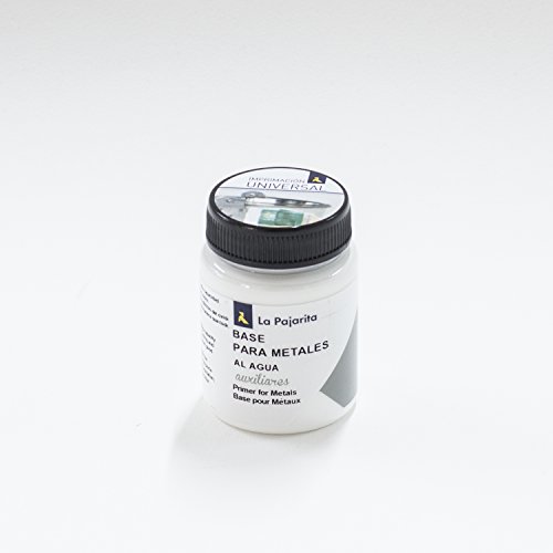 La Pajarita 514116 Imprimación Universal Base para metales al agua, 75 ml