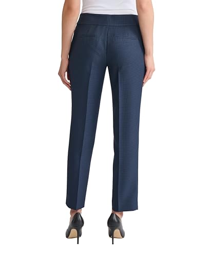 Kasper Women's Mini Check Slim Leg Pant3