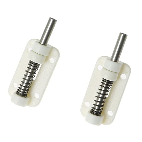 RLECS Lot de 2 loquets de verrouillage pour cockpit d'avion télécommandé Blanc 23,5 x 13 x 8 mm
