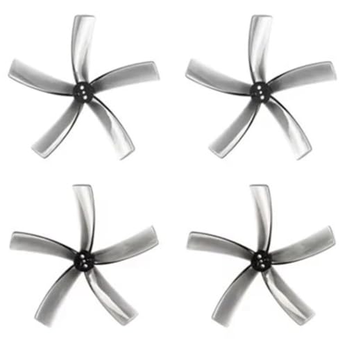 Hélices à 5 pales pour drone HQ75 FPV avec arbre 1.5mm - 4 paires