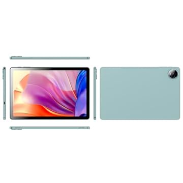 Tablet Android 14 mais recente 2024 – 10 polegadas, 8 GB de RAM, 128 GB de armazenamento, processador 8-Octa-Core 2.0 GHz, tela FHD 1200p, 6000mAh, câmeras 8MP + 5MP, alto-falantes estéreo, 5G + 2,4G