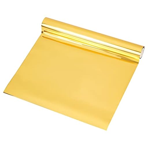 SUPERFINDINGS 1 rollo de lámina reactiva con tóner dorado 16,4 ft x 7,7 pulgadas Lámina metálica de transferencia Hojas de transferencia de papel para impresora láser + laminadora Manualidades DIY | Ya disponible en tu tienda friki favorita! En mundofriki.es!