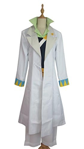 Fight Against Angelo PART 4 Jotaro Kujo White Uniform Outfit Cosplay Costume