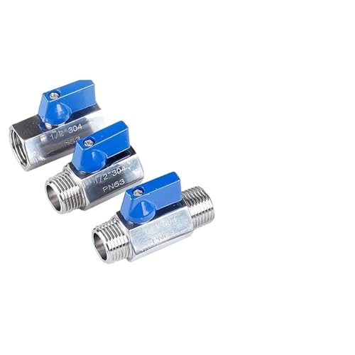 Mini vanne 3/8 inox 316 pour stopper les fuites des circuits d'air