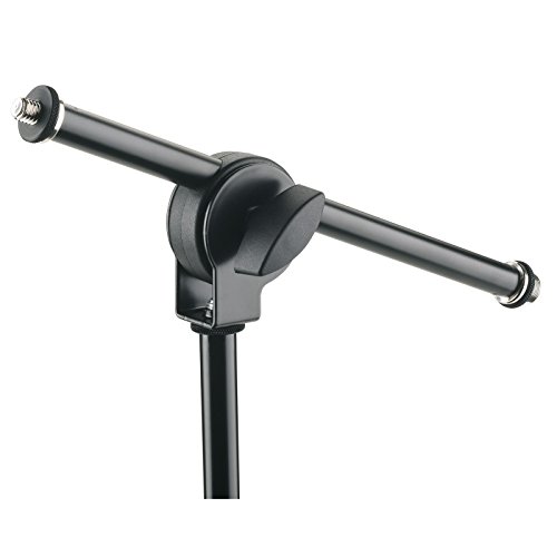 K&M Microphone Stand - Basic/Functional, Black, Steel, 290mm, 3/8-inch, 5/8-inch