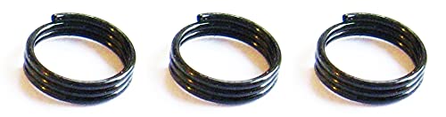 THOR-DARTS 100 anelli a molla neri per freccette