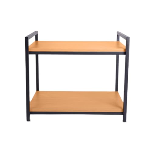 Image of 1-layer Microwave Rack for Kitchen Storage Shelf, Kitchen Organizer Rack | Wooden