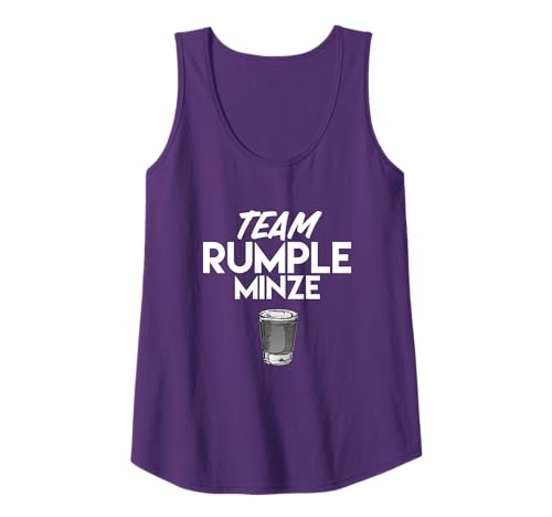 Team Rumple Minze Funny Liquor Bar Crawl Tank Top