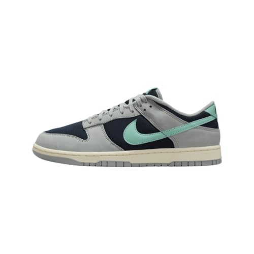 Nike Dunk Low Retro Premium Men's Shoes (FB8895-001, Light Pumice/Dark Obsidian/Coconut Milk/Green Frost) Size 11