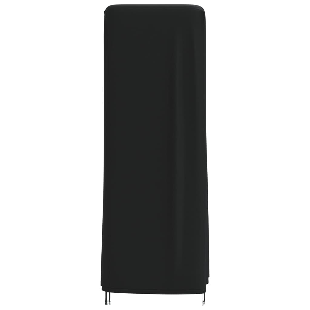 Akcesoria do mebli ogrodowych pokrowiec na stół do ping ponga czarny 165 x 70 x 185 cm 420D Oxford pokrowce na meble ogrodowe