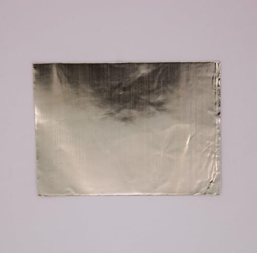 REAL Tin Foil Metal 99.995% Pure 1.5x2x0.002 Inch Element 50 Sn Chemistry Sample