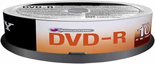 Premium Branded Blank DVD-R 4.7 GB 16X Speed Professional Disk (Pack of 10)