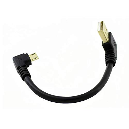 ZRL® - Cavo dati USB 2.0 maschio a 90 gradi, da