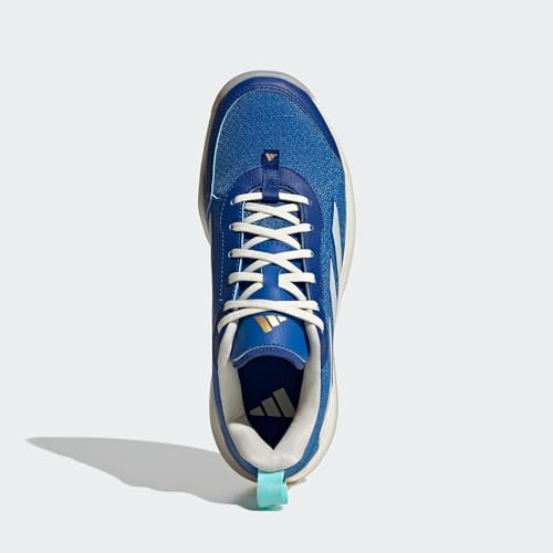 adidas Womens Avaflash Tennis Sneakers Shoes Court - Blue3