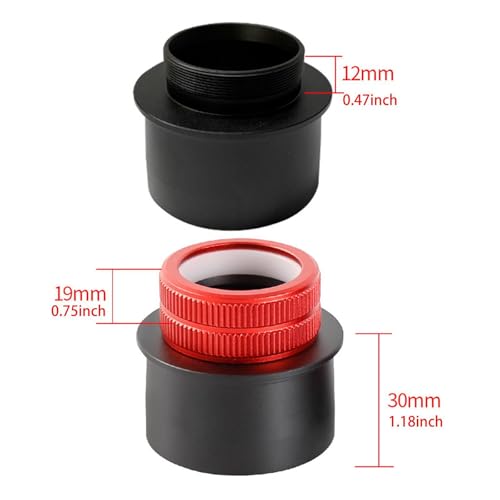Adaptador para telescopio para observación astronómica fluida con oculares pequeños 3