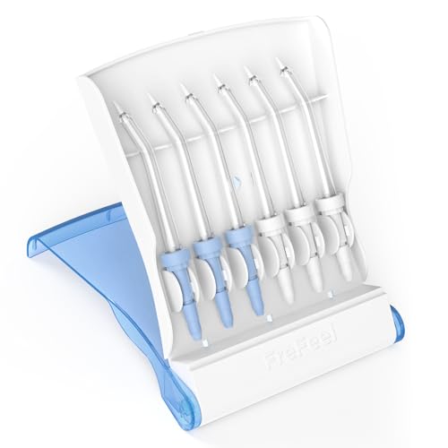 Image of Replacement Heads for Waterpik, Replacement Picks for Water Pik Water Flosser (6 Periodontal Tips + Storage Case Bundle)