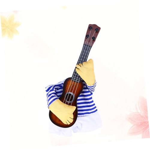 Disfraz guitarra para perro talla M HAKIDZEL miniatura 4